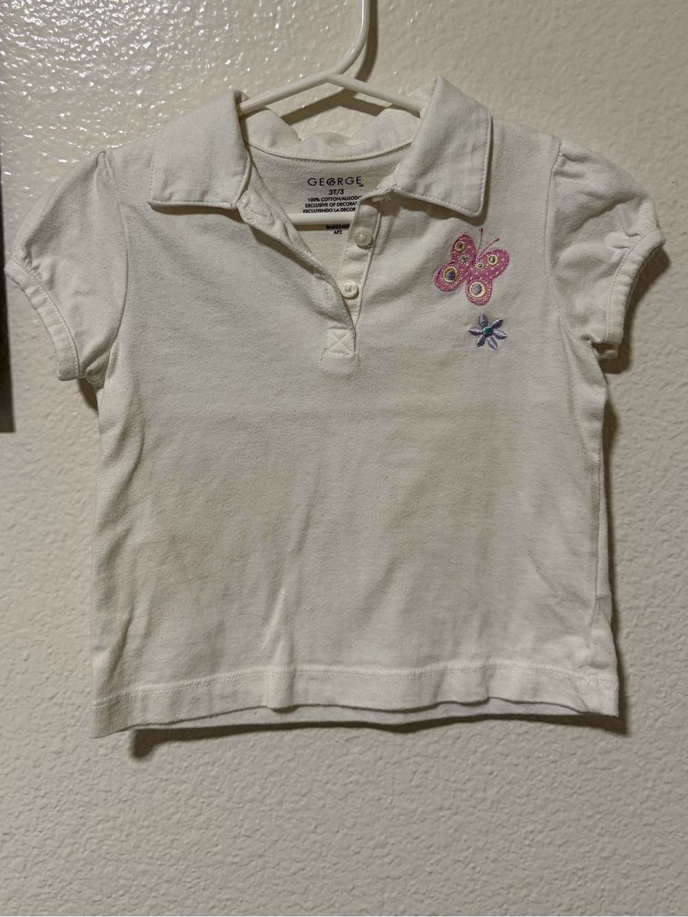 toddler girl short sleeved top